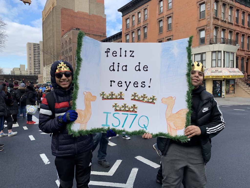 Cabalgata de Reyes. El Barrio, Nueva York.